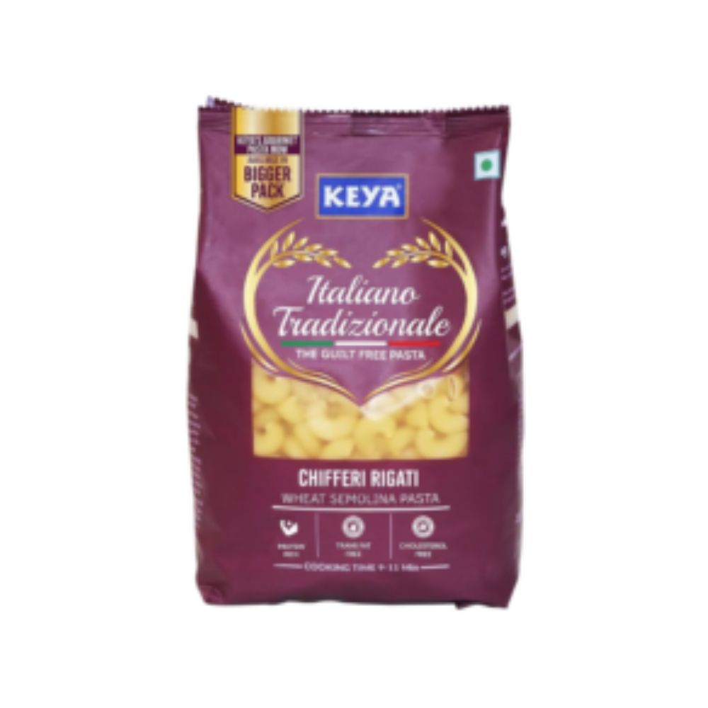 Keya Durum Wheat Chifferi Rigati Pasta 500gm