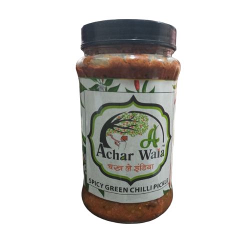 Achar Wala Spicy Green Chilli Pickle 1kg