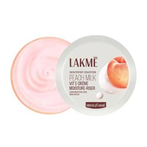 Lakme Skin Perfect Collection Peach Milk Vit Moisture- Riser Tub 200g
