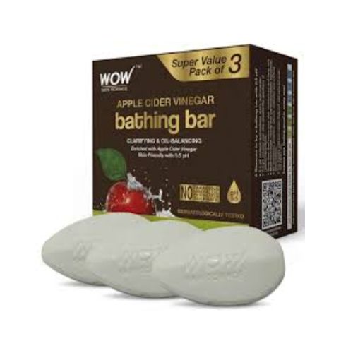 Wow Apple Cider Vinegar Bathing Bar Value 3 Pack
