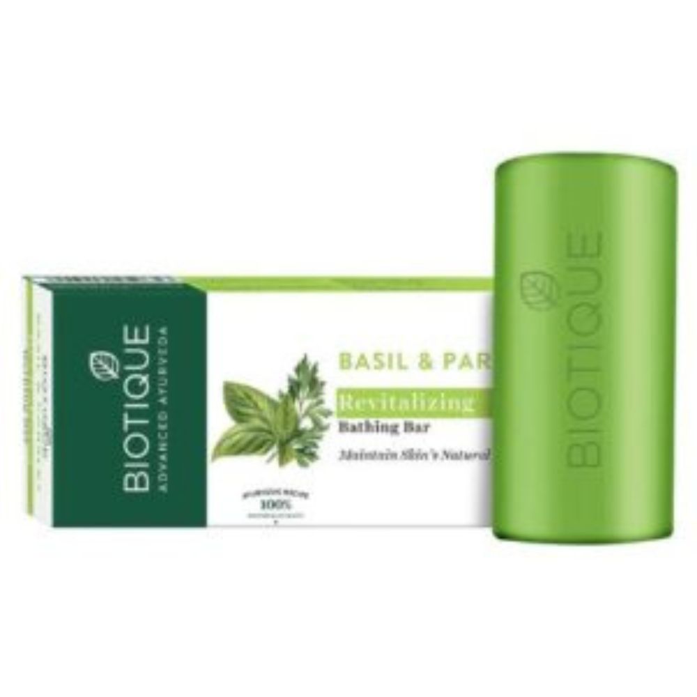 Biotique basil & parsley soap 150 gm