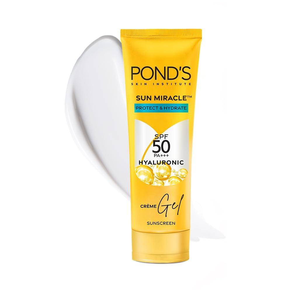 Ponds sun miracle spf 50 + cream gel 50gm
