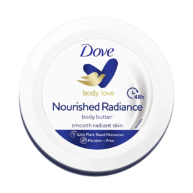 Dove Nourished Radiance Body Butter Moisturiser 250ml