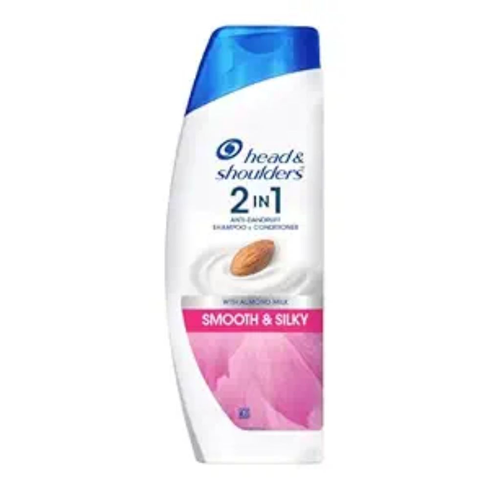 Head & Shoulders 2in1 Smooth & Silky Anti-Dandruff Shampoo 180ML