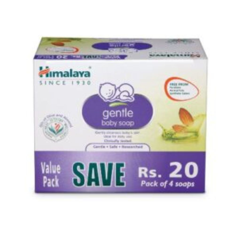Himalaya Gentle Baby Soap Pack Of 4 300gm