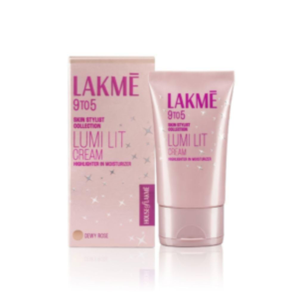Lakme 9To5 Lumi Lit Strobe Cream Dewy Rose 30g