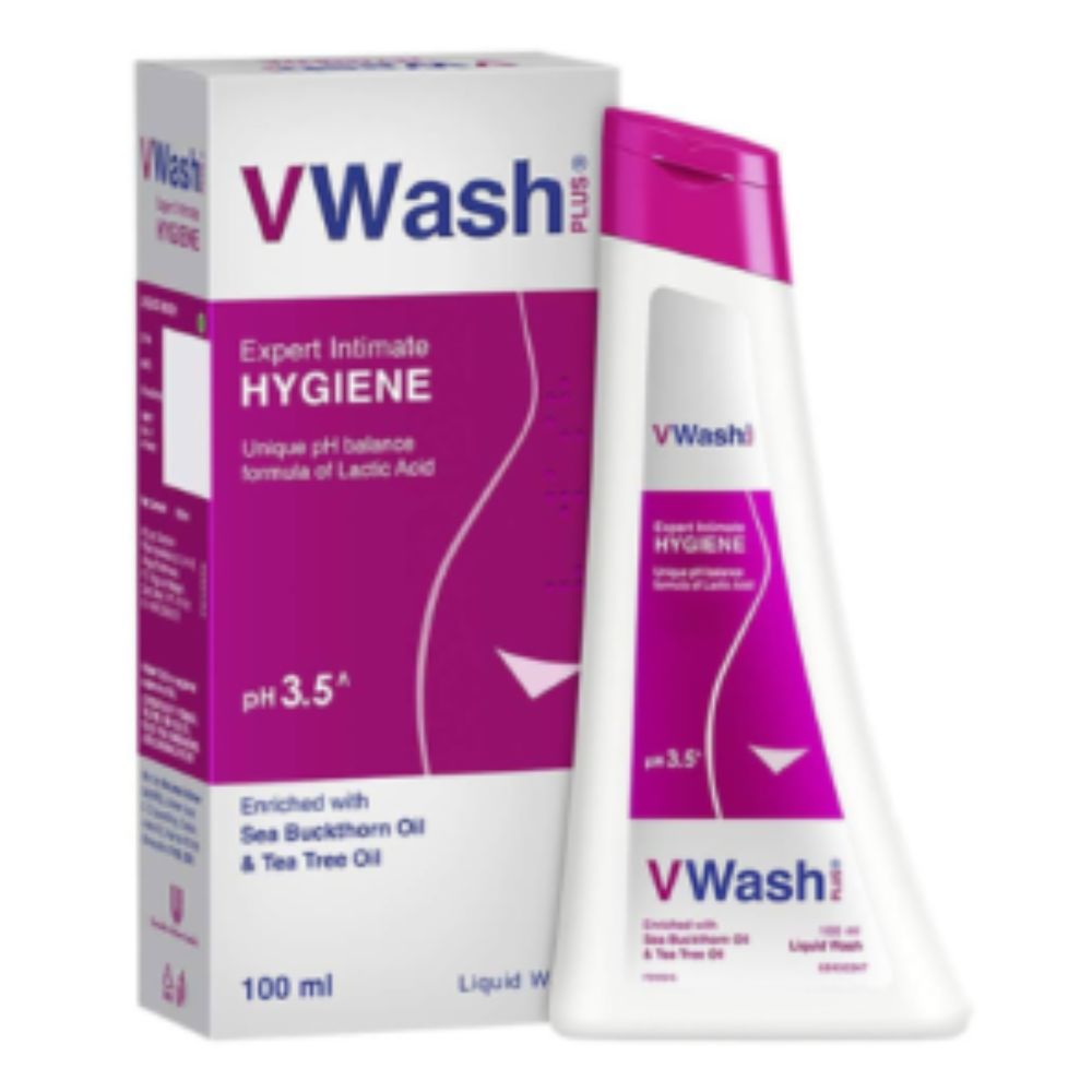 V Wash Plus Expert Intimate Hygiene Liquid Wash 100ML