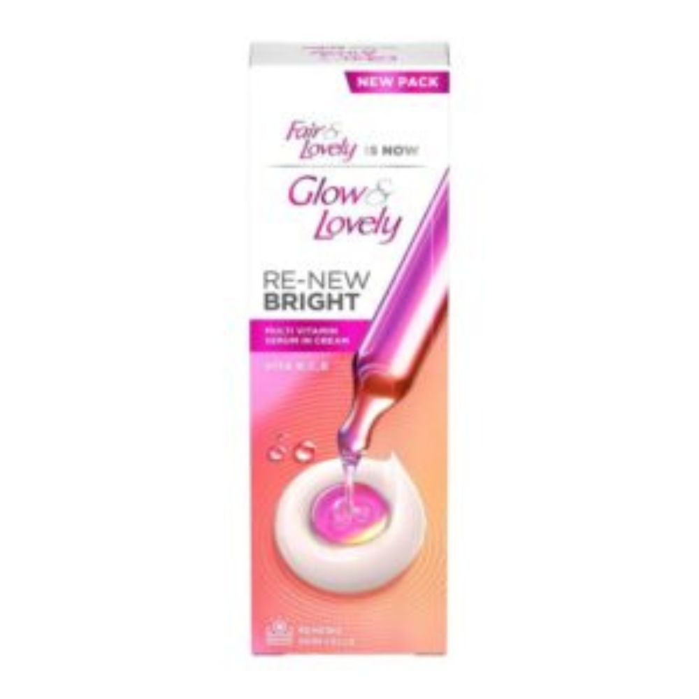 Glow & Lovely Re-New Bright Multi-Vitamin Serum in Cream 110g