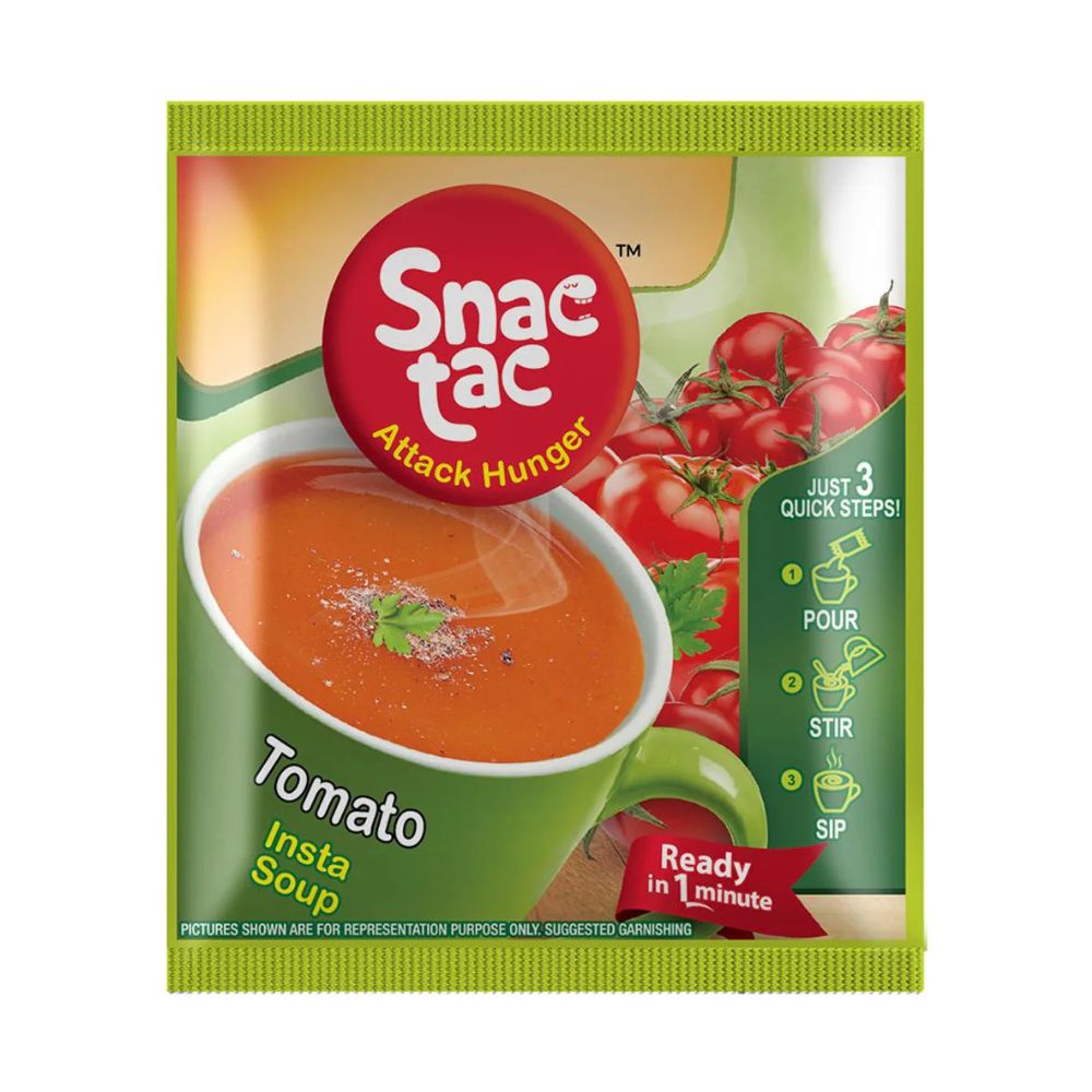 SNACK TAC TOMATO INSTA SOUP 14G