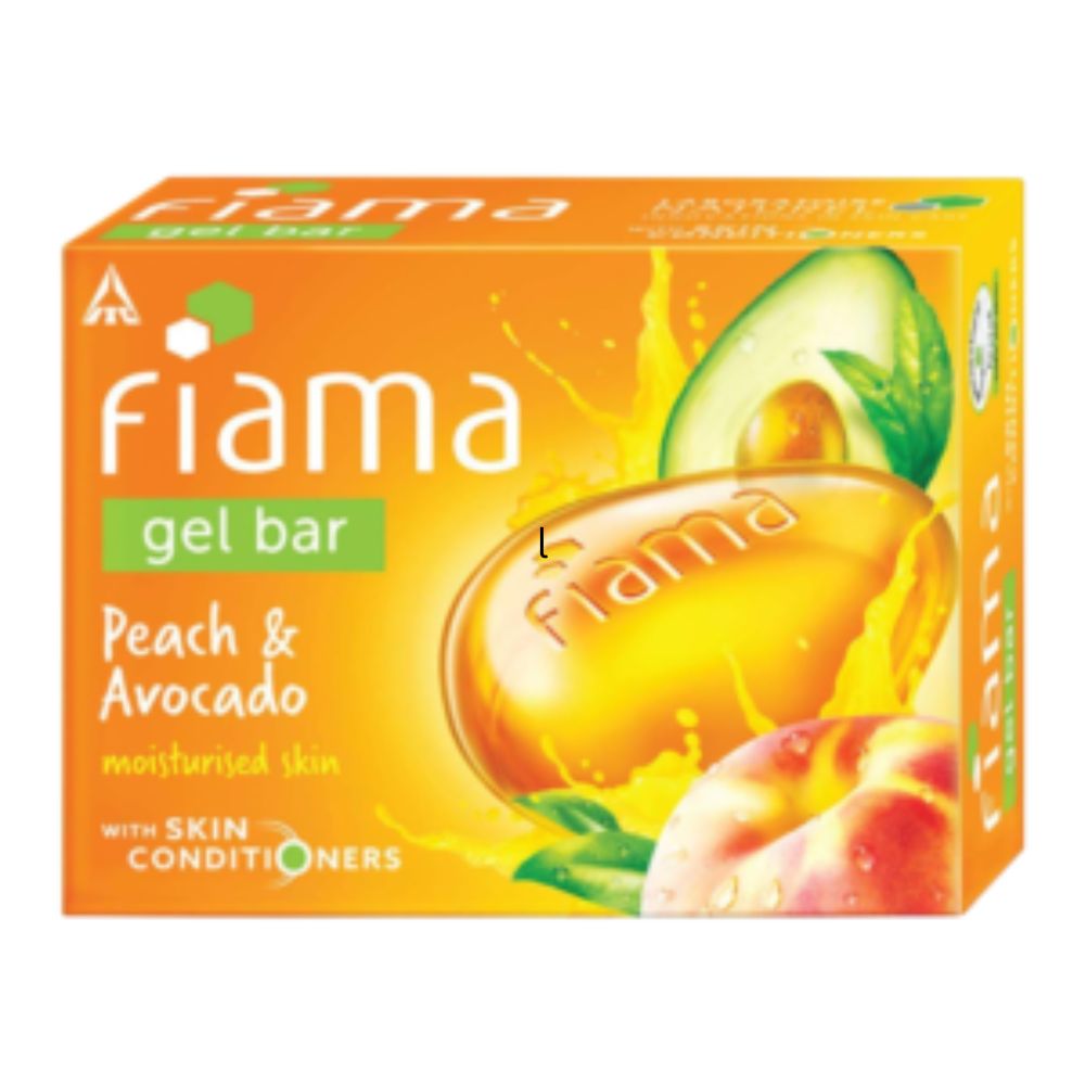 Fiama Gel Bar Peach & Avocado 75g
