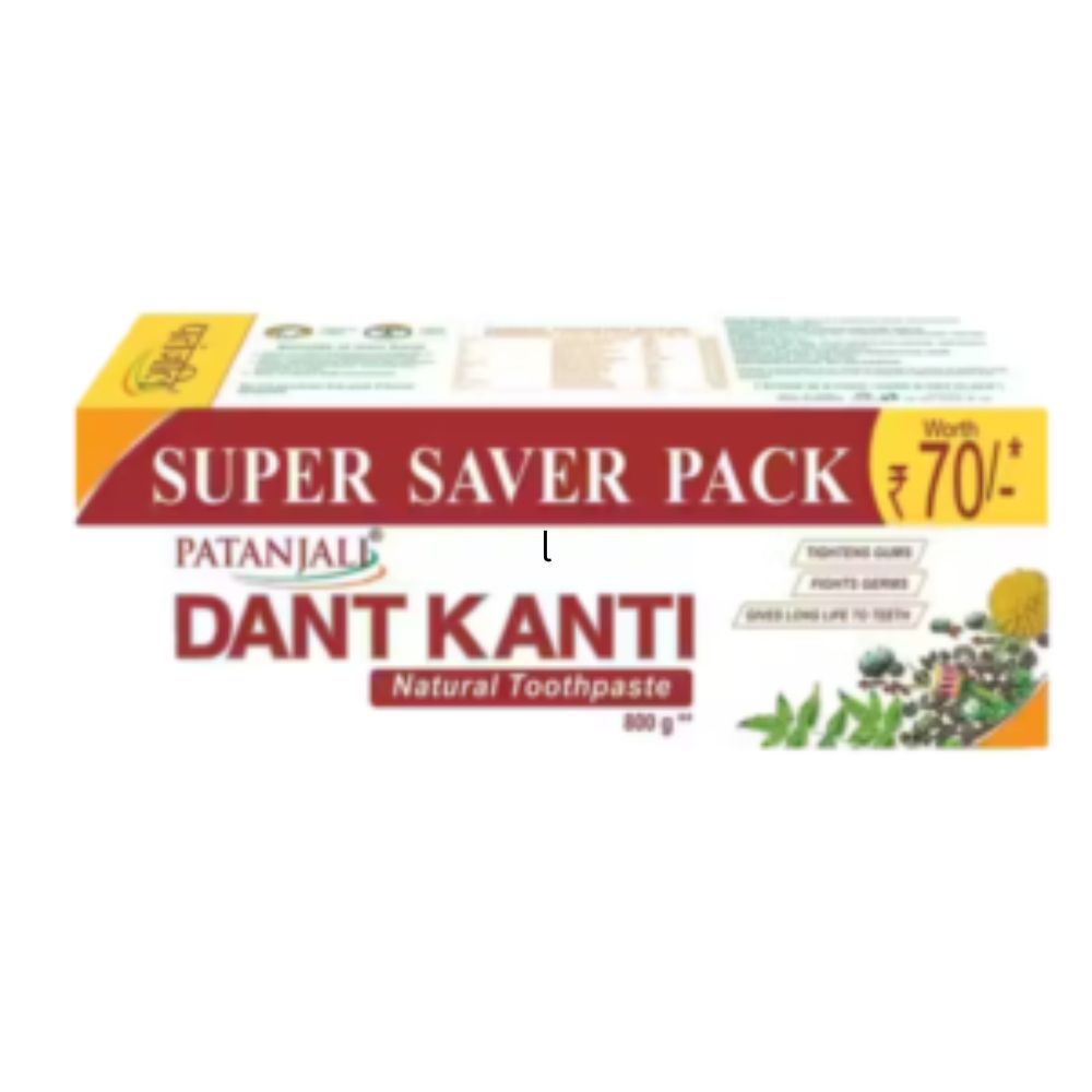 Patanjali Dant Kanti Natural Toothpaste 800g
