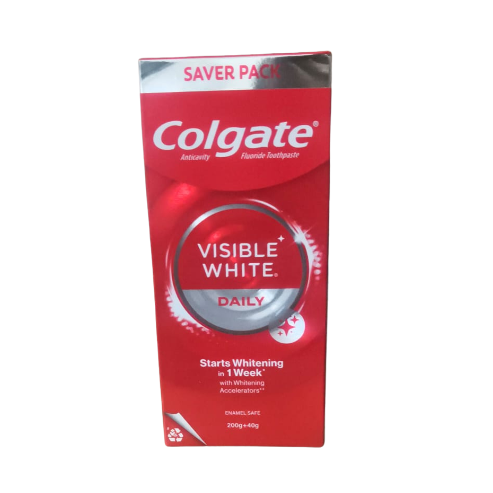 Colgate  Visible White Toothpaste 240g