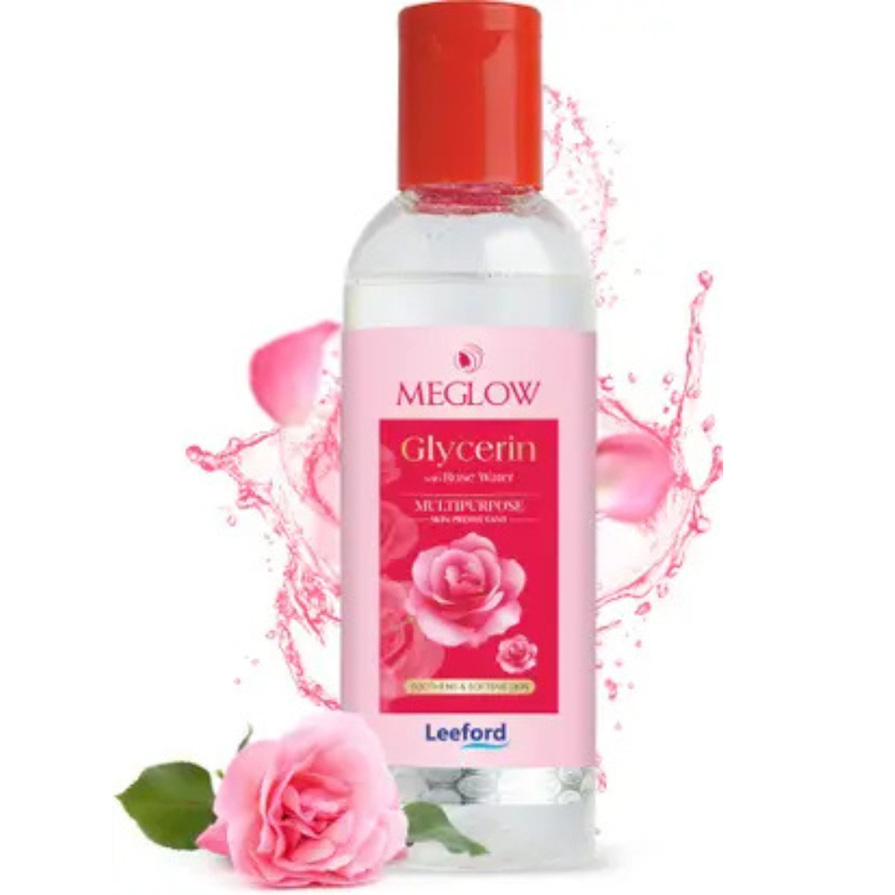 Meglow Glycerin With Rose Water 100ml
