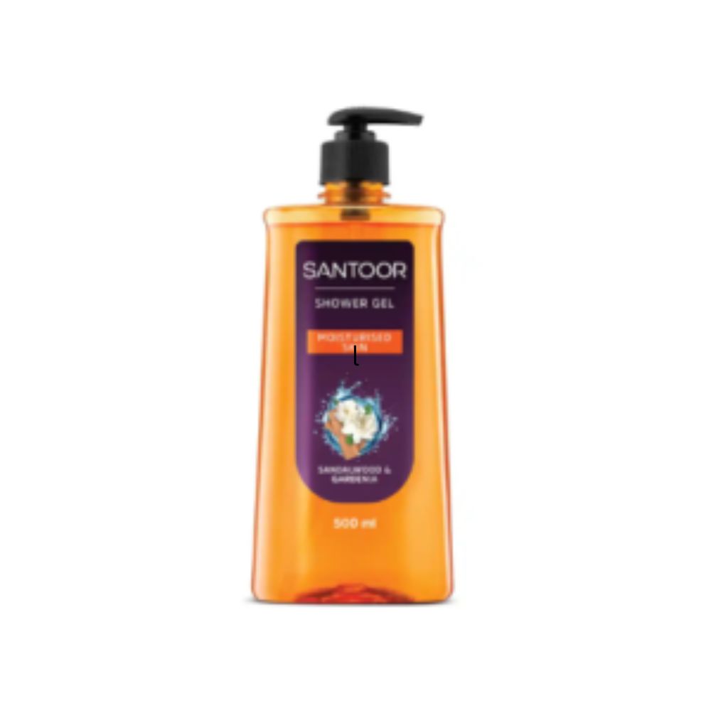 Santoor Sandalwood & Gardenia Shower Gel 500 ml
