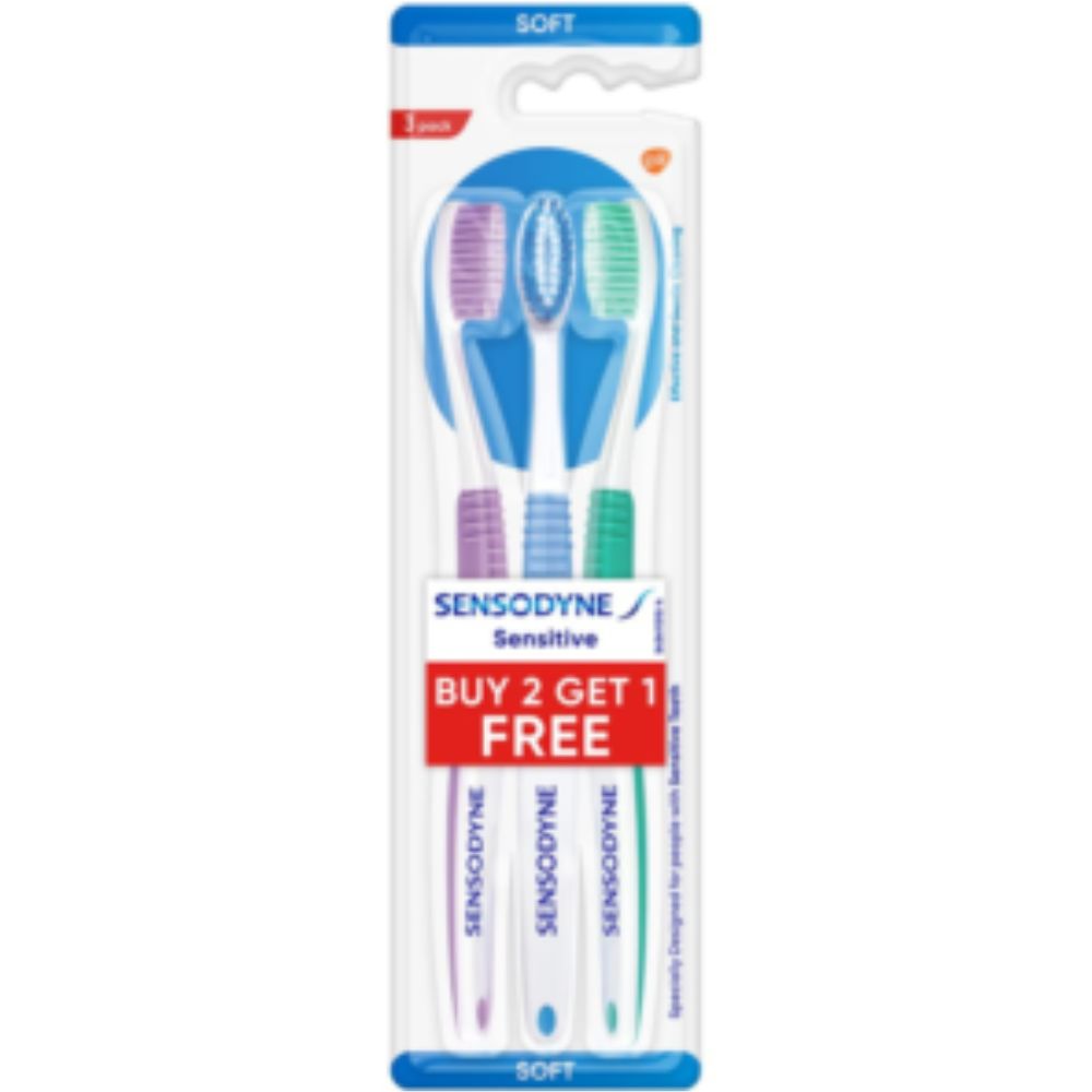 Sensodyne Sensitive Toothbrush (Buy 2 Get 1)