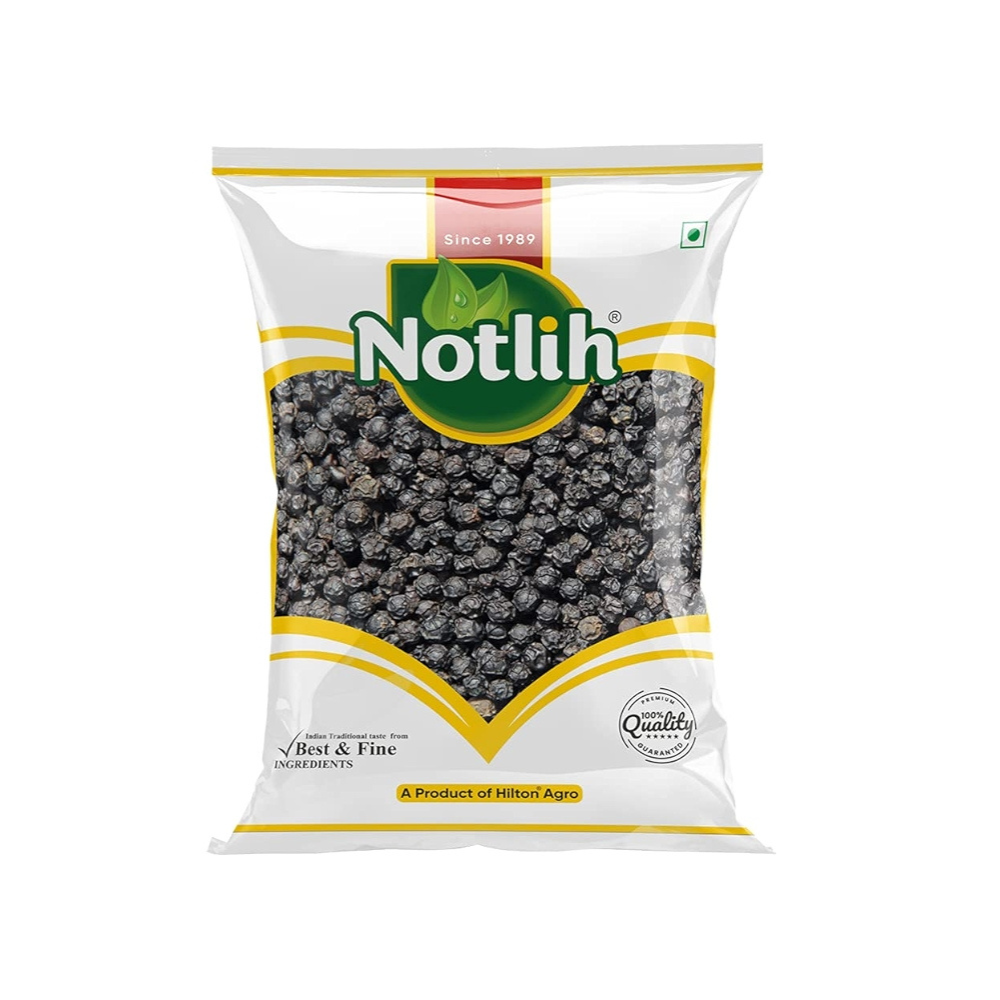 Notlih Black Pepper  Corn ( Sabut  Kali Mirch) 50G