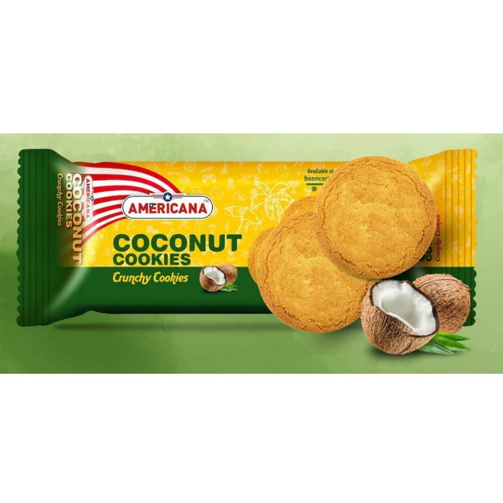 Americana Classic Crunchy Coconut Cookies 69g