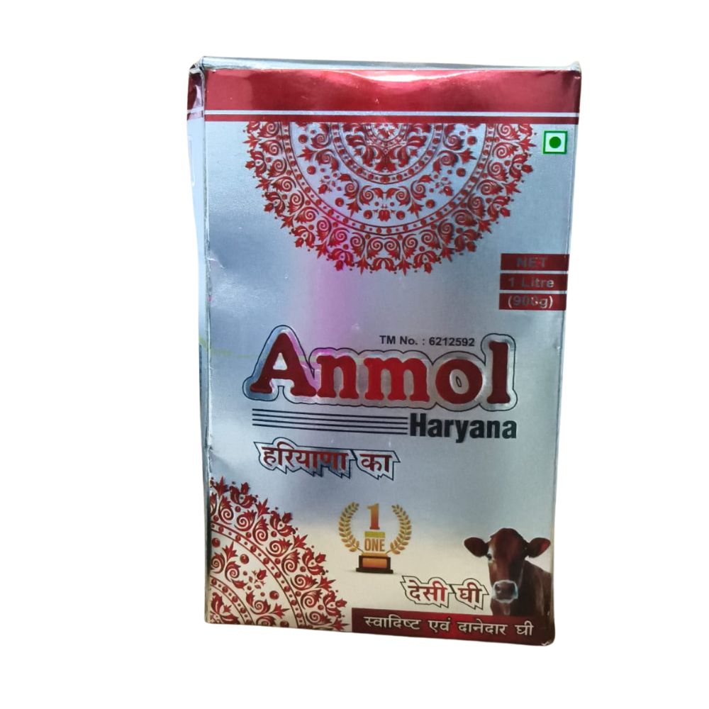 Anmol Haryana Desi Ghee Tatra Pack 500ML