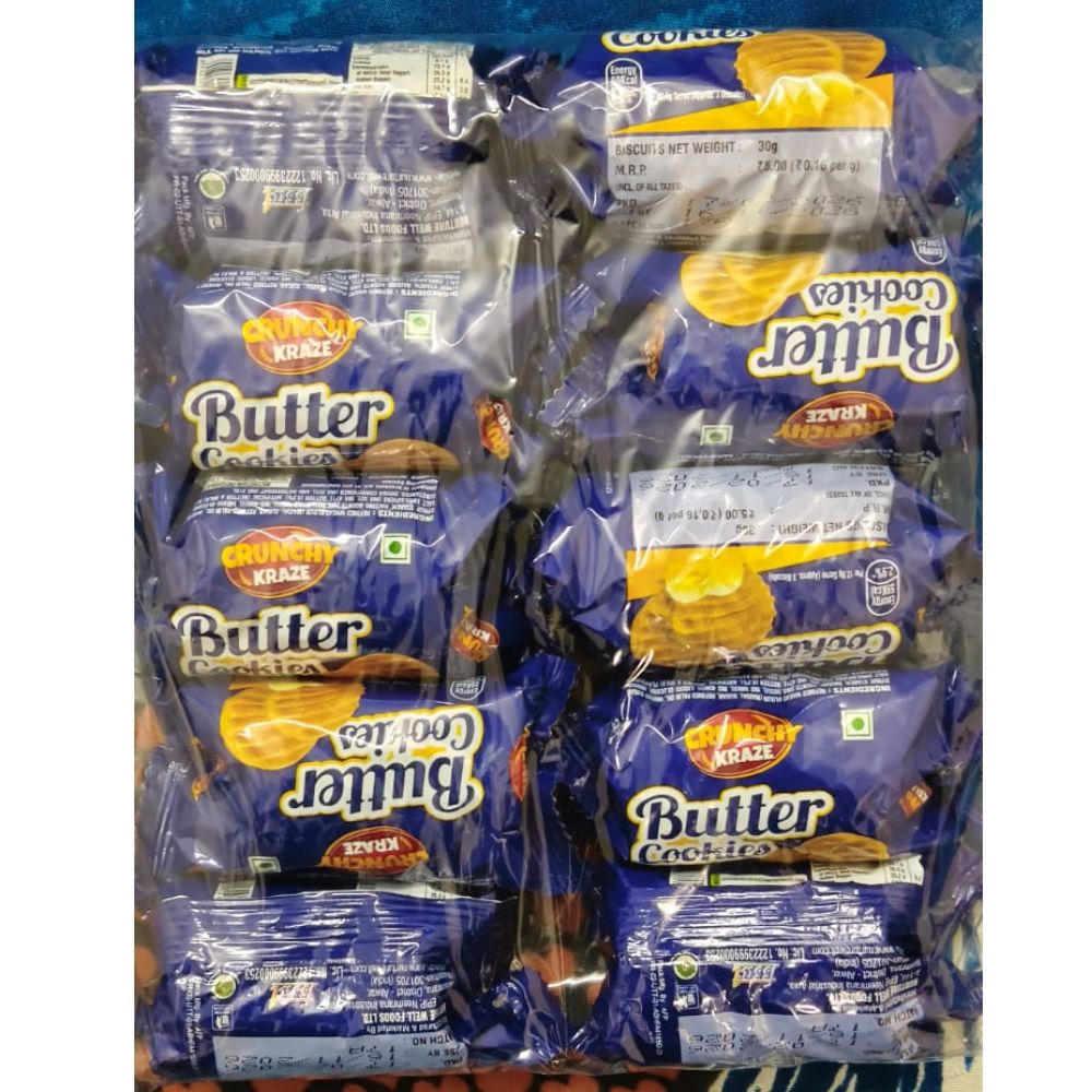 Butter Cookies Crunchy Kraze 30g 10pes