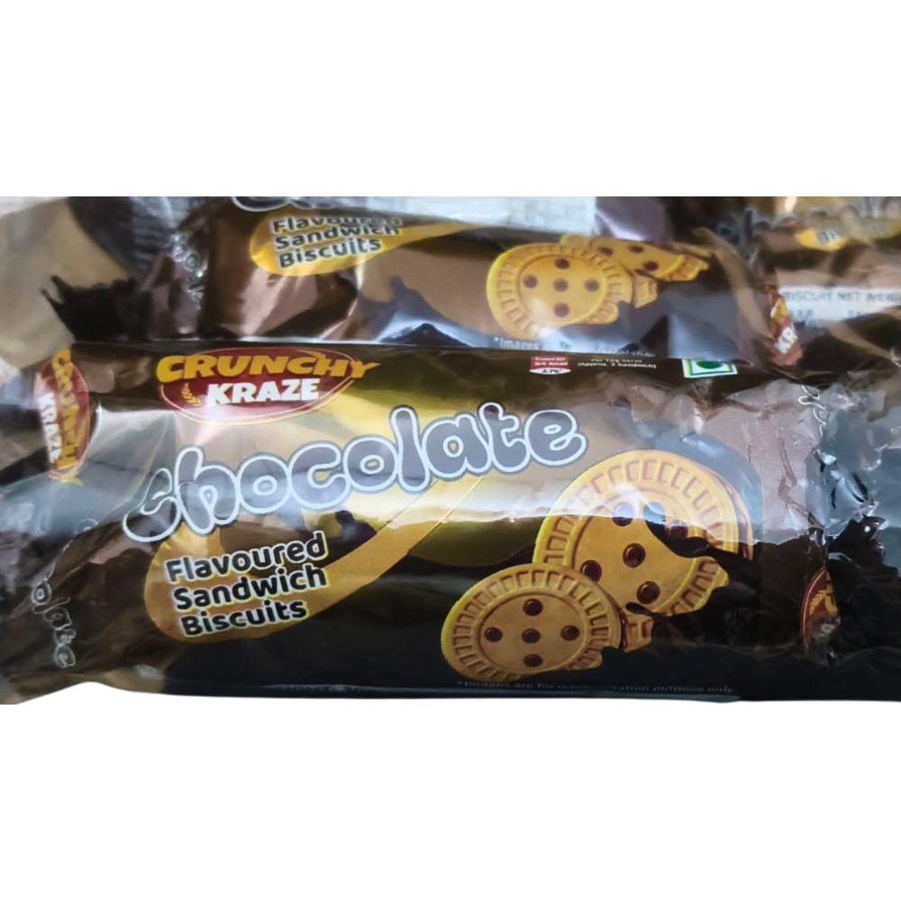 Chocolate Flavoured Crunchy Kraze Biscuits 30g 10pes