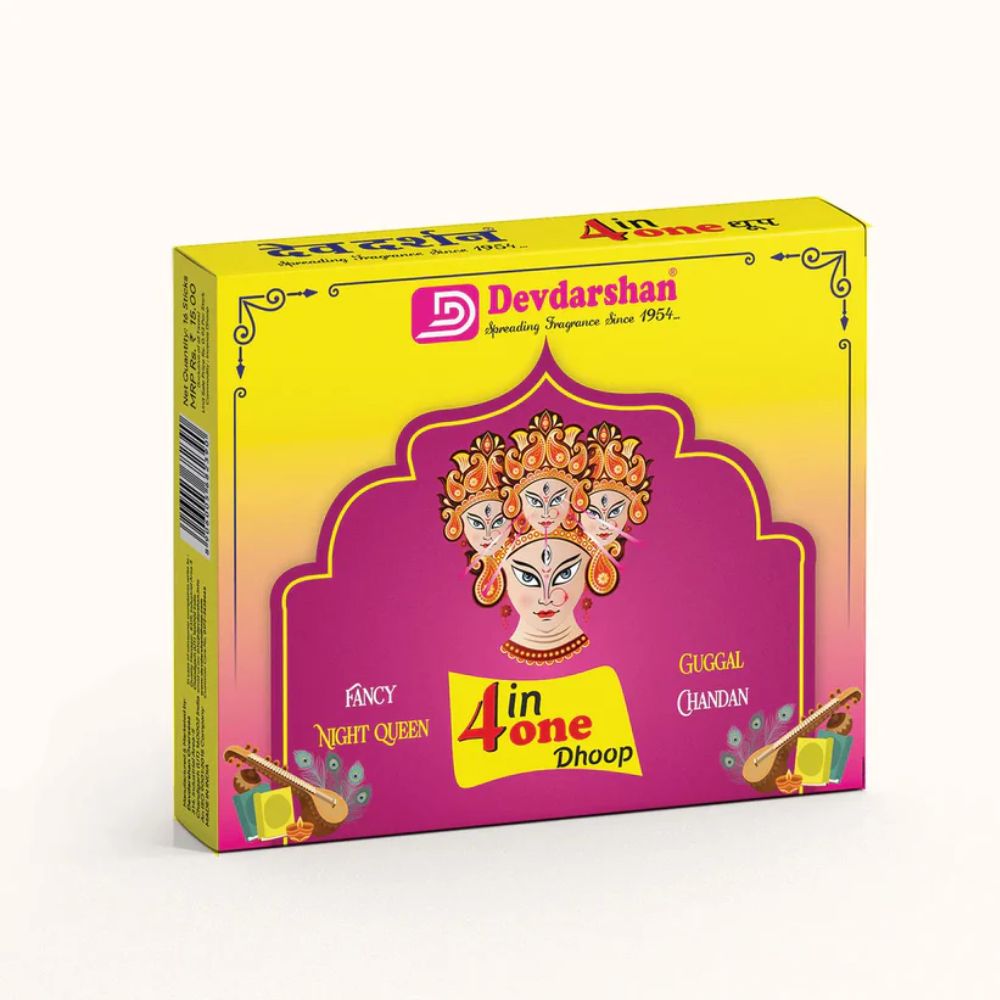 Devdarshan 4 IN 1 Dhoop 16 Sticks