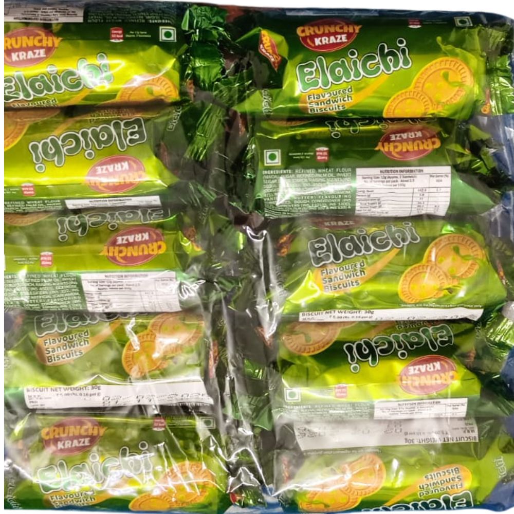Elaichi Flavoured Crunchy Kraze Biscuits 30g 10pes