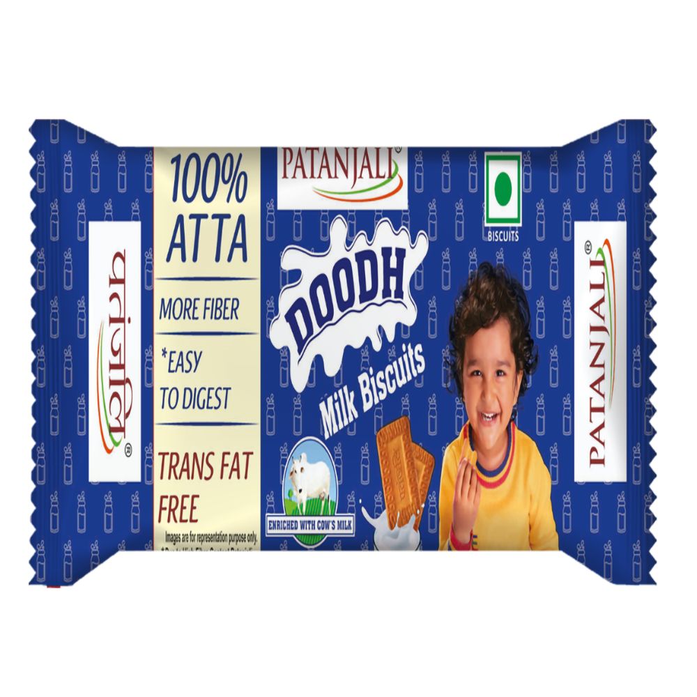 Patanjali Milk Biscuits 35G 20 Pes