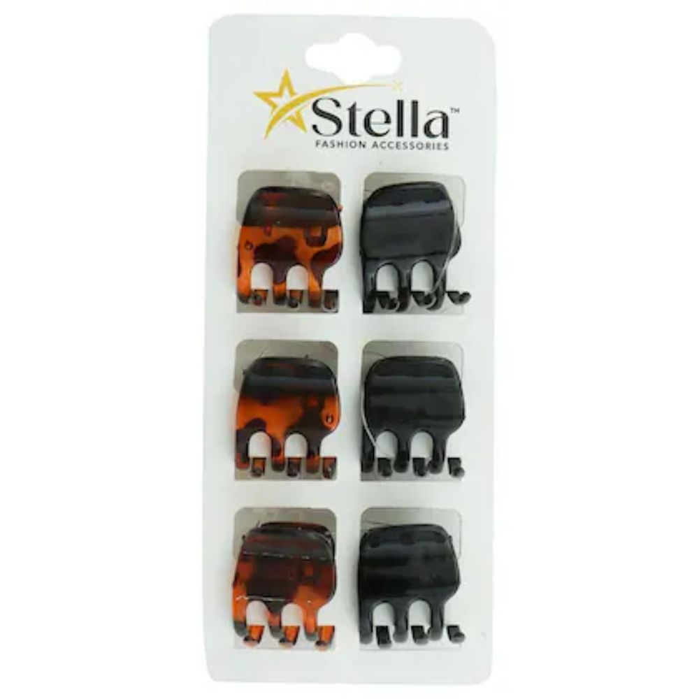 Stella Small Jaw Clips Pack of 6