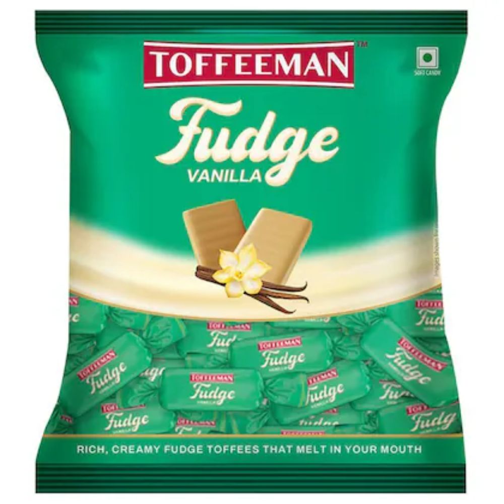 Toffeeman Fudge Vanilla Toffees 250G 50 Piece