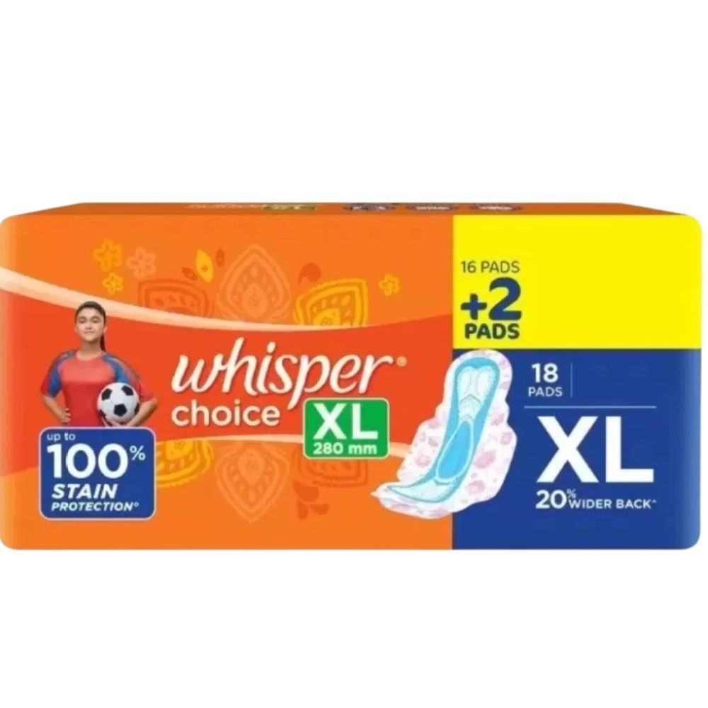 Whisper Choice Xl 2n Pads