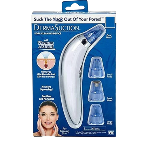Derma Suction Gadget 4-in-1 Acne & Pore Cleaning Vacuum Tool